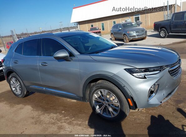 LRBAZLR43PD031164 2023 BUICK ENVISION Gray Vista interior trasera