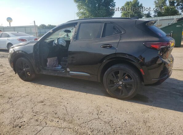 LRBAZLR46PD014116 2023 BUICK ENVISION Black Trasero izquierdo