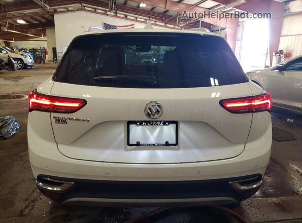 LRBAZLR47ND061197 2022 BUICK ENVISION White Widok z tyłu