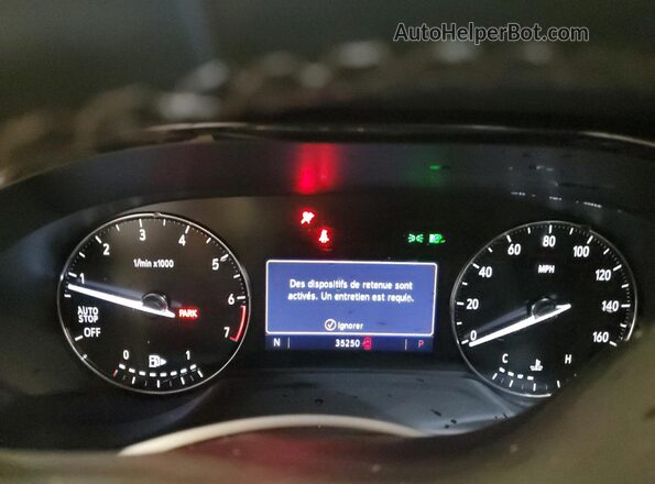 LRBAZLR47ND061197 2022 BUICK ENVISION White Widok zestawu wskaźników