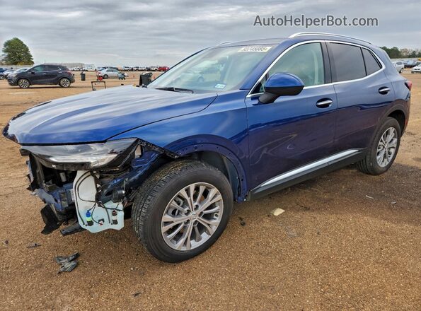 LRBAZLR47ND123648 2022 BUICK ENVISION Blue Przód lewy