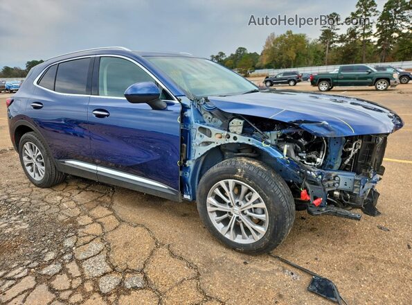 LRBAZLR47ND123648 2022 BUICK ENVISION Blue Przód prawy