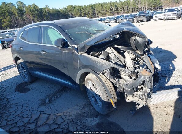 LRBAZLR49ND159289 2022 BUICK ENVISION Black Przód prawy