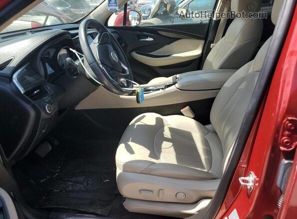 LRBFX1SA2JD006358 2018 BUICK ENVISION Красный Вид салона спереди