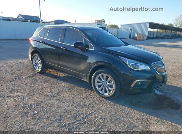 LRBFX1SA2JD010491 2018 BUICK ENVISION Black წინა მარჯვენა