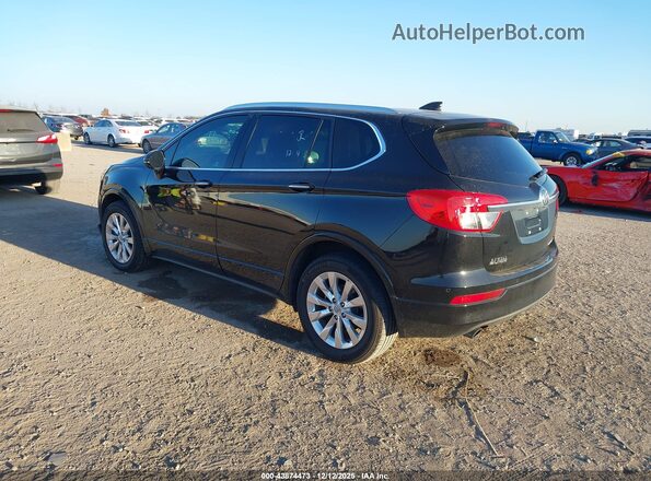 LRBFX1SA2JD010491 2018 BUICK ENVISION Black უკანა მარცხენა