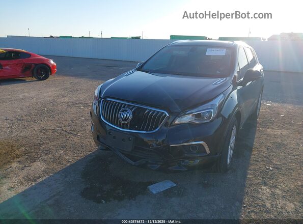LRBFX1SA2JD010491 2018 BUICK ENVISION Black წინა ხედი