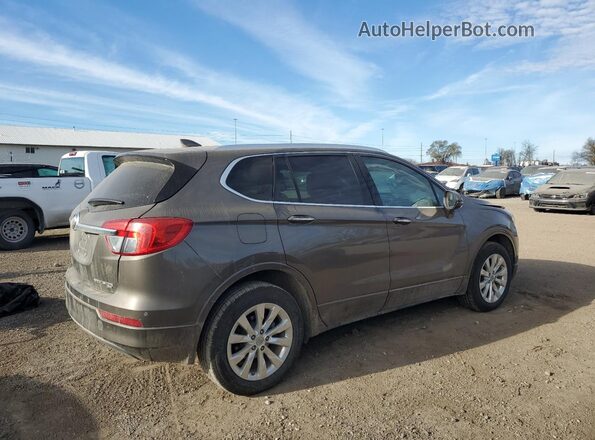 LRBFX2SA0JD009703 2018 BUICK ENVISION Серый Задняя правая четверть