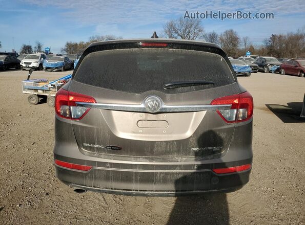 LRBFX2SA0JD009703 2018 BUICK ENVISION Серый Вид сзади