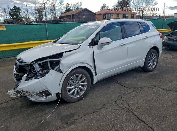 LRBFX2SA0KD126392 2019 BUICK ENVISION Белый Передняя левая четверть