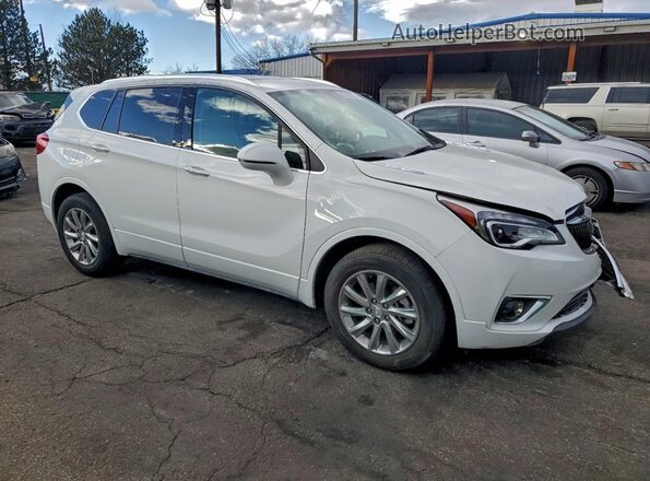 LRBFX2SA0KD126392 2019 BUICK ENVISION Белый Передняя правая четверть