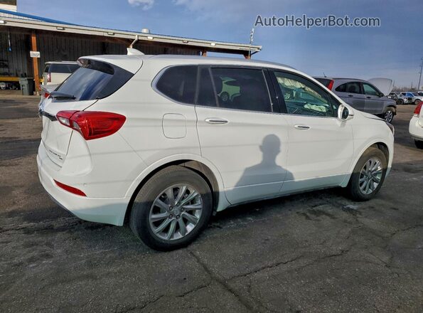LRBFX2SA0KD126392 2019 BUICK ENVISION Белый Задняя правая четверть