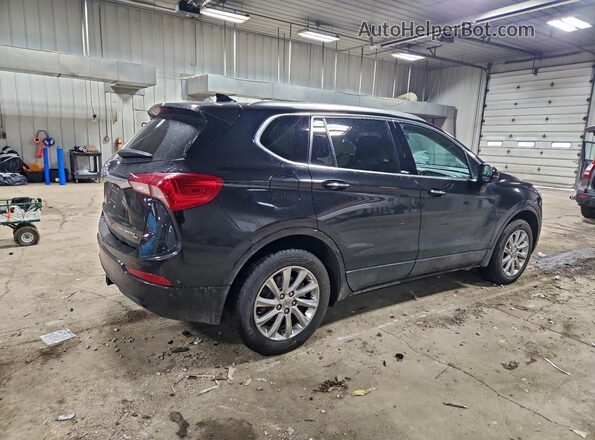 LRBFX2SA5KD000545 2019 BUICK ENVISION Black Rear right