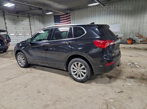 LRBFX2SA5KD000545 2019 BUICK ENVISION Black Rear left