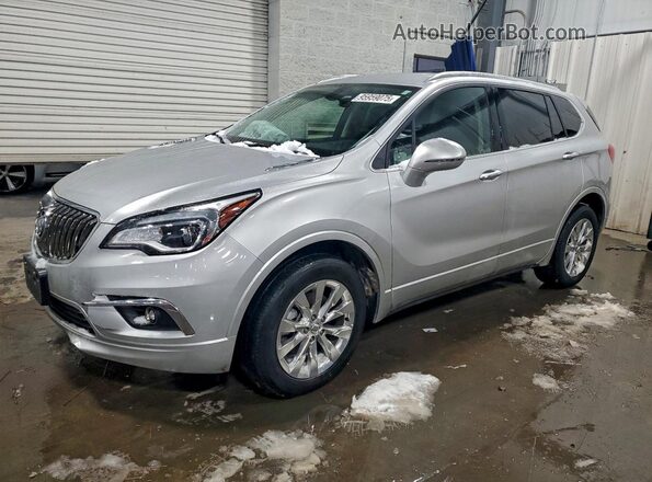LRBFX2SA7JD005535 2018 BUICK ENVISION White Vista tres cuartos delantera izquierda
