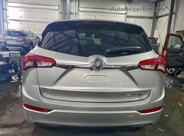 LRBFX2SA9KD007191 2019 BUICK ENVISION Серебряный Вид сзади