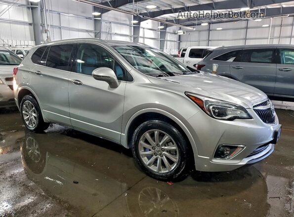 LRBFX2SA9KD007191 2019 BUICK ENVISION Серебряный Передняя правая четверть