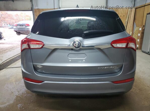 LRBFX2SA9LD155634 2020 BUICK ENVISION Gray უკანა ხედი