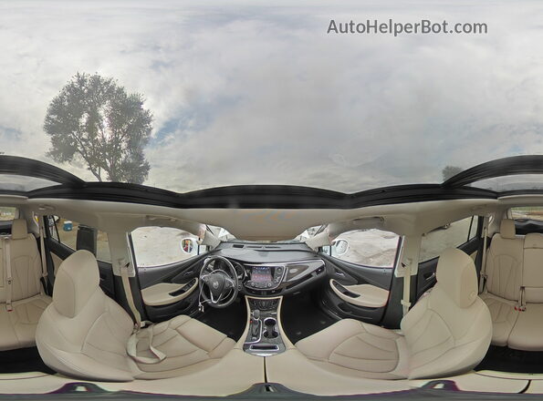 LRBFX4SX0KD003045 2019 BUICK ENVISION Белый Панорамный вид салона 360°