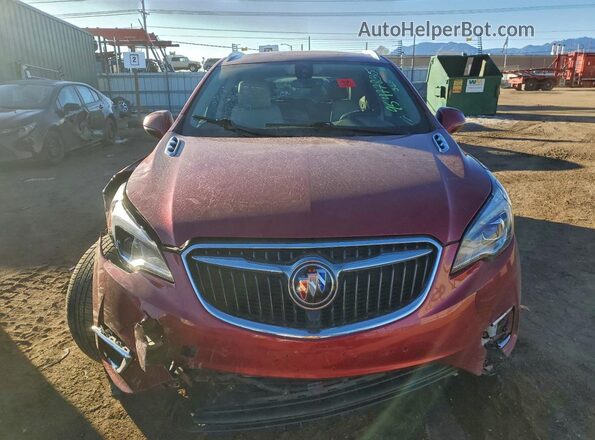 LRBFX4SX9LD037549 2020 BUICK ENVISION Burgundy Вид спереду