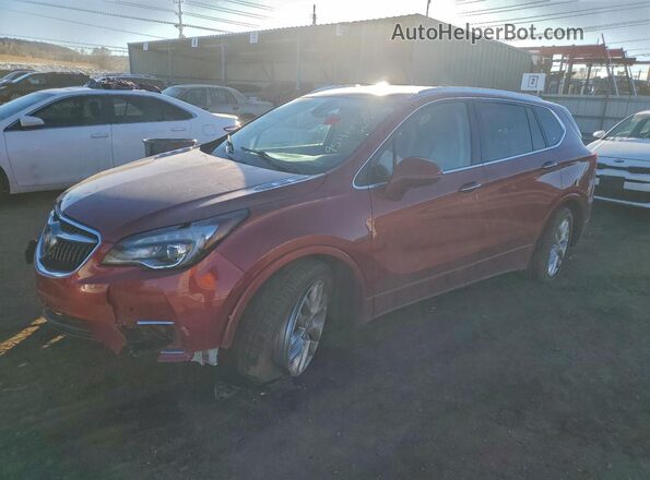 LRBFX4SX9LD037549 2020 BUICK ENVISION Burgundy Передня ліва чверть