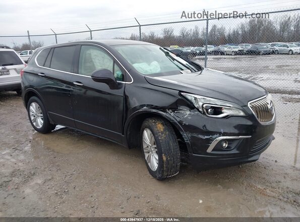 LRBFXASA4HD002502 2017 BUICK ENVISION Black Delantero derecho