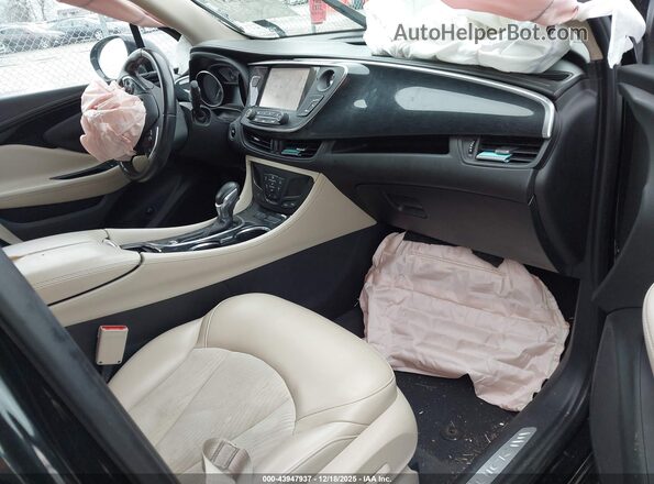 LRBFXASA4HD002502 2017 BUICK ENVISION Black Vista interior delantera