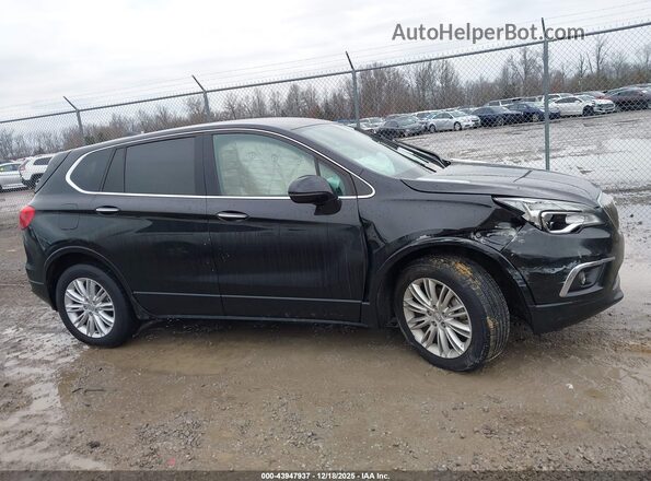LRBFXASA4HD002502 2017 BUICK ENVISION Black Vista interior de 360 grados
