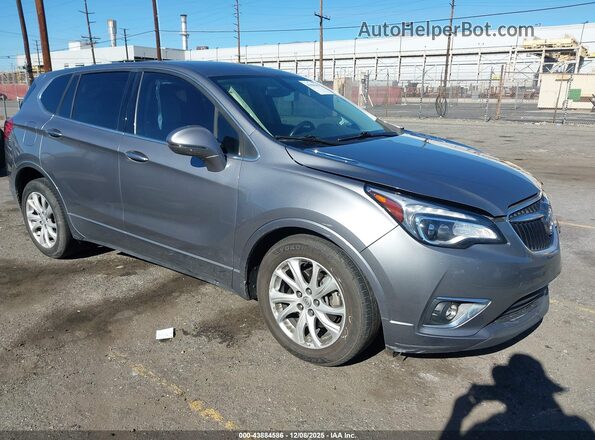 LRBFXBSA0KD016443 2019 BUICK ENVISION Gray Delantero derecho