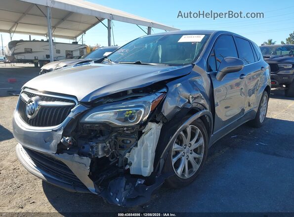 LRBFXBSA0KD016443 2019 BUICK ENVISION Gray Vista frontal