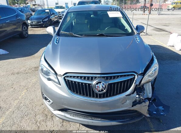 LRBFXBSA0KD016443 2019 BUICK ENVISION Gray Vista del cuadro de instrumentos
