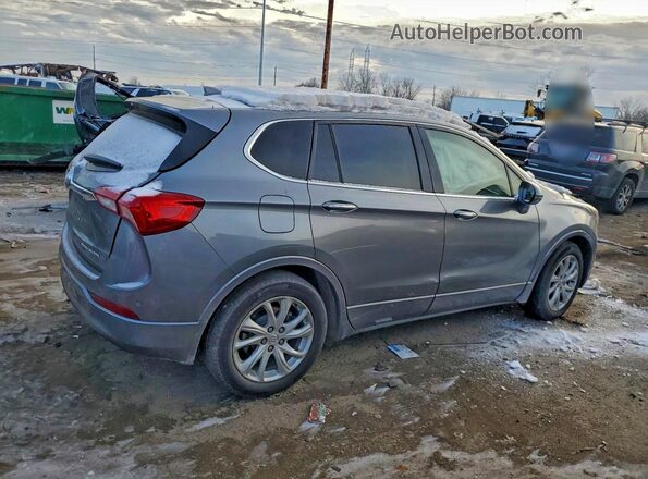 LRBFXBSA0KD033257 2019 BUICK ENVISION Gray Задня права чверть