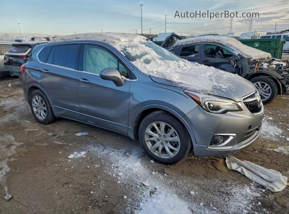 LRBFXBSA0KD033257 2019 BUICK ENVISION Gray Передня права чверть