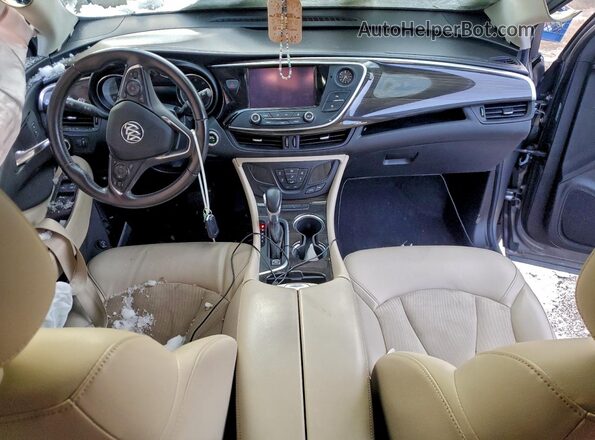 LRBFXBSA0KD033257 2019 BUICK ENVISION Gray Вид панелі приладів