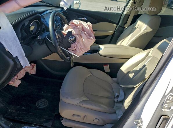 LRBFXCSA1LD195843 2020 BUICK ENVISION White Vista interior delantera