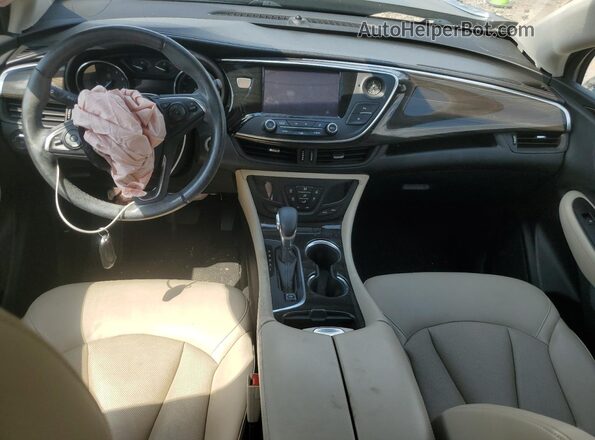 LRBFXCSA9KD023266 2019 BUICK ENVISION Brown Vista del salpicadero