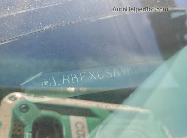 LRBFXCSA9KD023266 2019 BUICK ENVISION Brown Vista del compartimento del motor