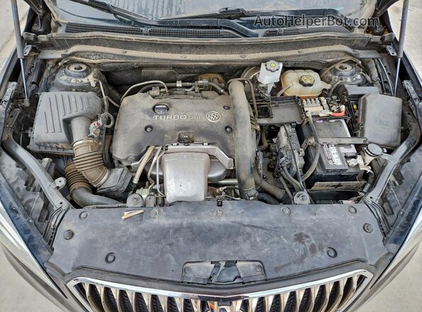 LRBFXESX4GD155570 2016 BUICK ENVISION Black Շարժիչի բաժամունքի տեսք