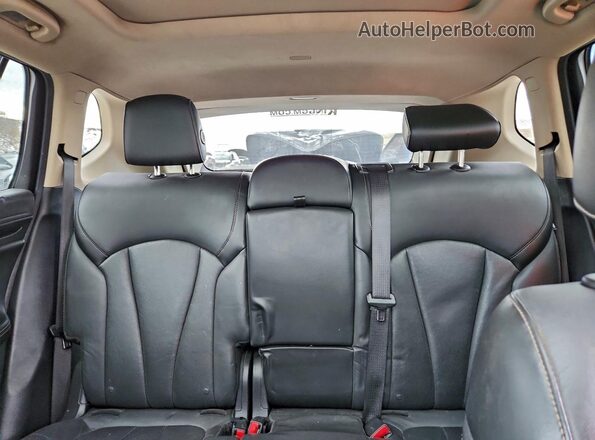 LRBFXESX4GD155570 2016 BUICK ENVISION Black Հետևի նստատեղերի տեսք