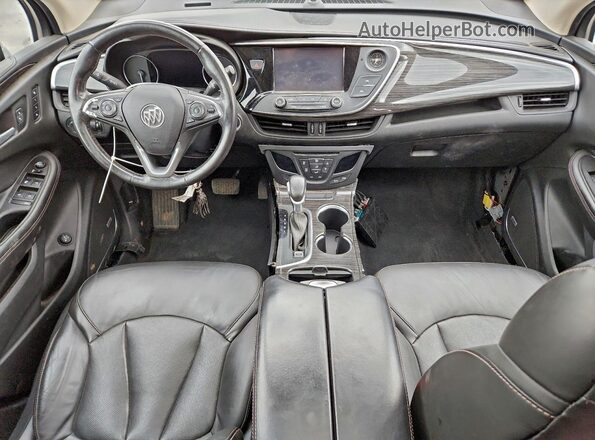 LRBFXESX4GD155570 2016 BUICK ENVISION Black Առջևի վահանակի տեսք