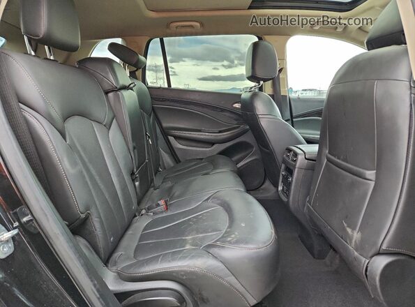 LRBFXESX4GD155570 2016 BUICK ENVISION Black Սալոնի հետևի տեսք