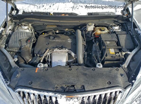 LRBFXESX4GD174345 2016 BUICK ENVISION Серебряный Вид подкапотного пространства