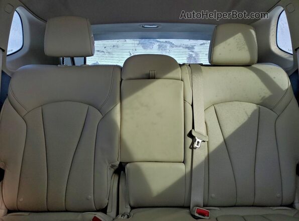 LRBFXESX4GD174345 2016 BUICK ENVISION Серебряный Вид задних сидений