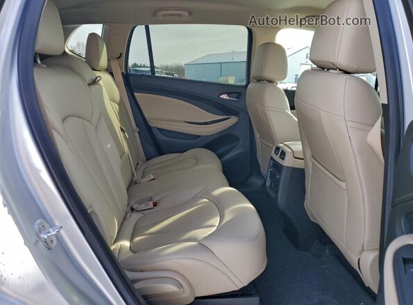LRBFXESX4GD174345 2016 BUICK ENVISION Серебряный Вид задней части салона