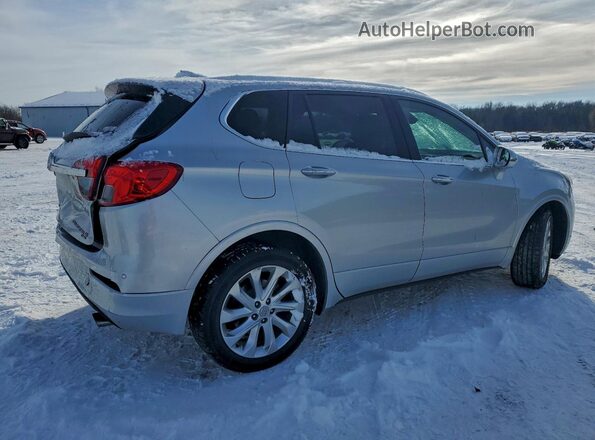 LRBFXESX4GD174345 2016 BUICK ENVISION Серебряный Задняя правая четверть