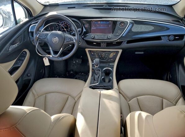 LRBFXESX4GD174345 2016 BUICK ENVISION Серебряный Вид панели приборов