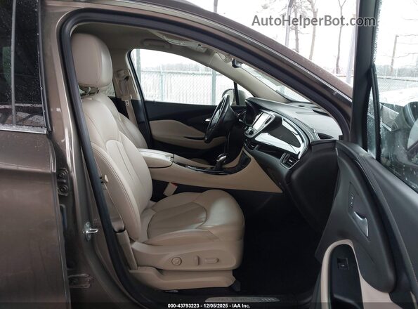 LRBFXESXXGD176164 2016 BUICK ENVISION Brown Vista interior delantera