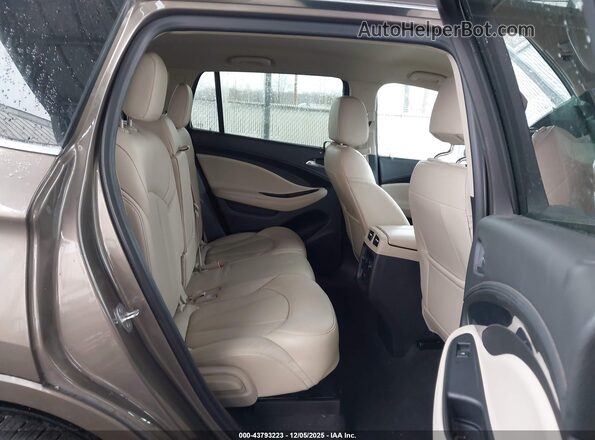 LRBFXESXXGD176164 2016 BUICK ENVISION Brown Vista de la etiqueta del VIN