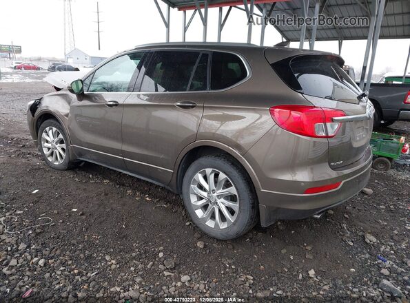 LRBFXESXXGD176164 2016 BUICK ENVISION Brown Trasero izquierdo