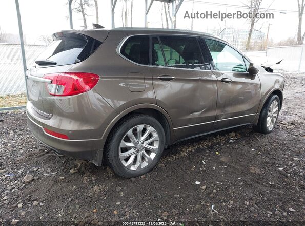 LRBFXESXXGD176164 2016 BUICK ENVISION Brown Trasero derecho